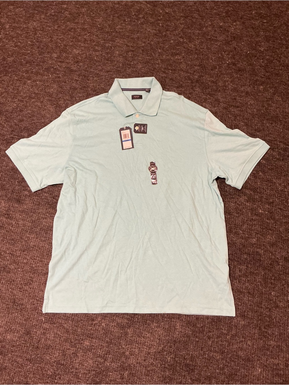 Arrow Men's Mint Green Polo Shirt